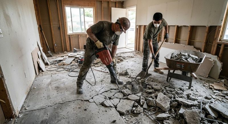 Concrete Floor Demolition Service